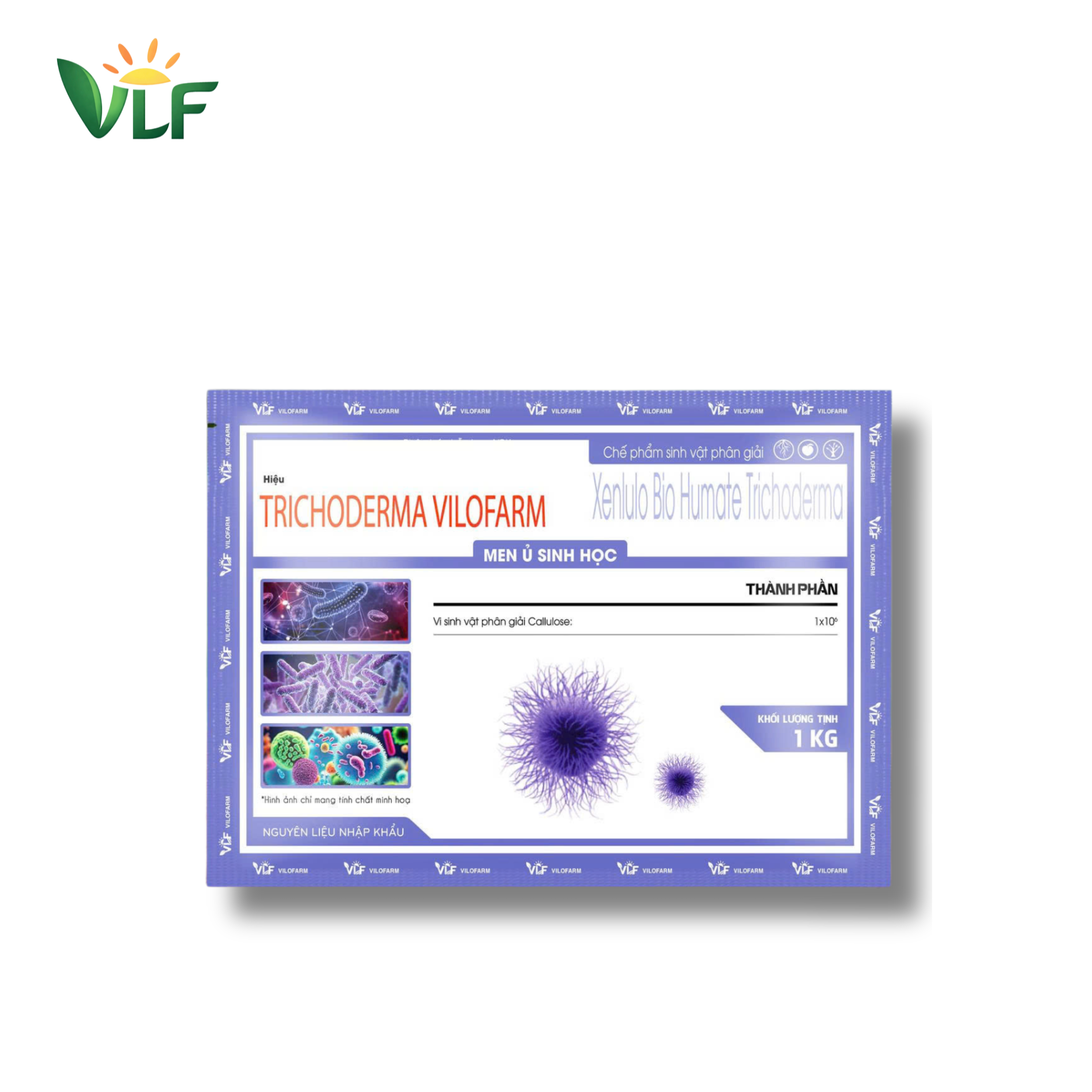 21 TRICHODERMA VILOFARM – Chế Phẩm Sinh Học Ủ Phân Nhanh, Cải Tạo Đất, Kích Rễ Khỏe - Ảnh 1