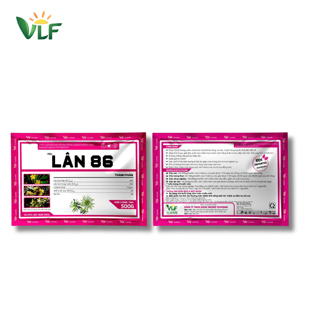 lân 86 LÂN 86 – Dưỡng Rễ Khỏe, Kích Hoa Mạnh - Ảnh 1